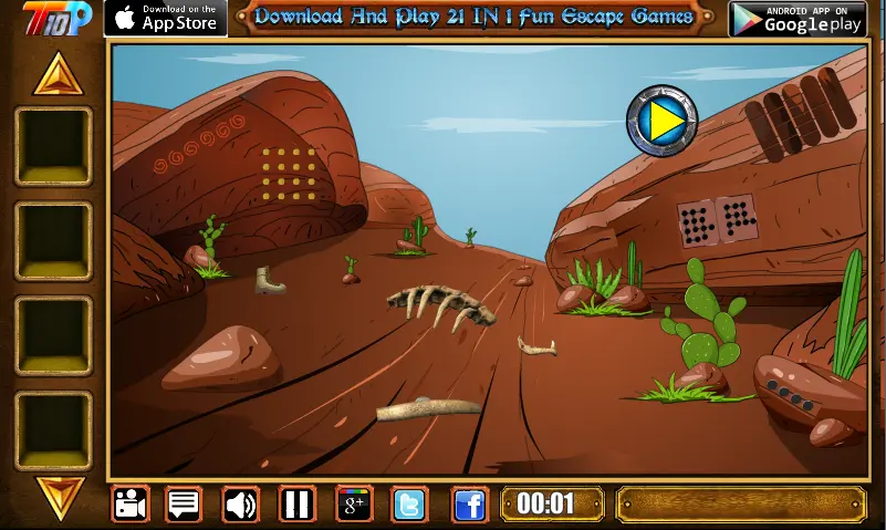 Find The Golden Cactus