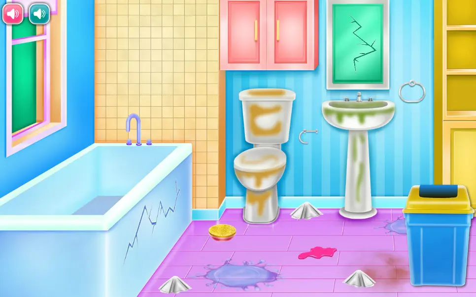 Twin Girls Room Cleaning