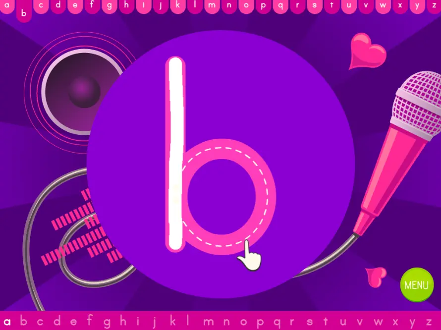 Trace to the Beat! Numbers & Letters
