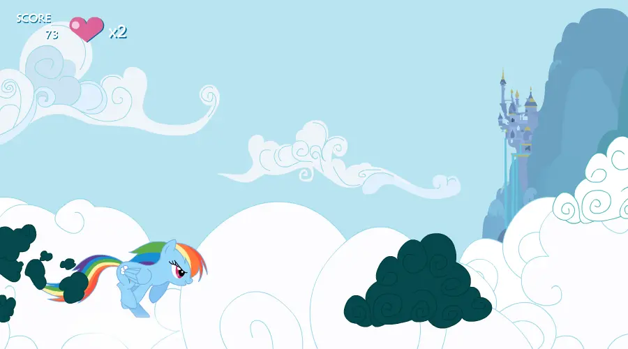 Rainbow Dash Attack!