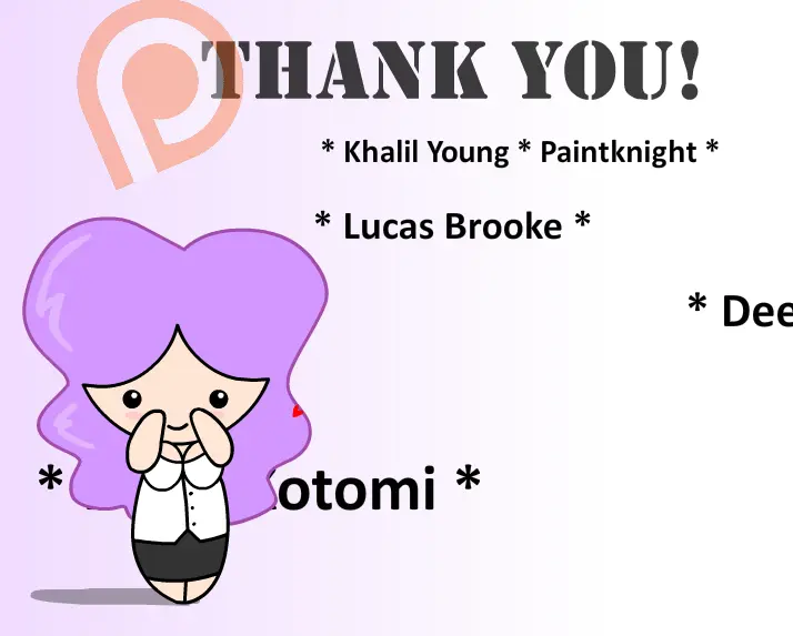 Lil Emma Thanks her Patrons!