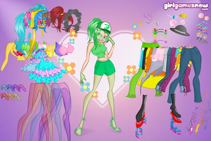 Winx Heart Dress Up