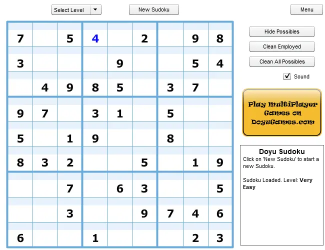 Doyu Sudoku