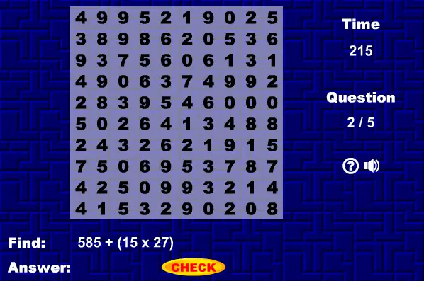 Math Search