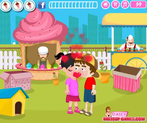 Kids Park Kiss