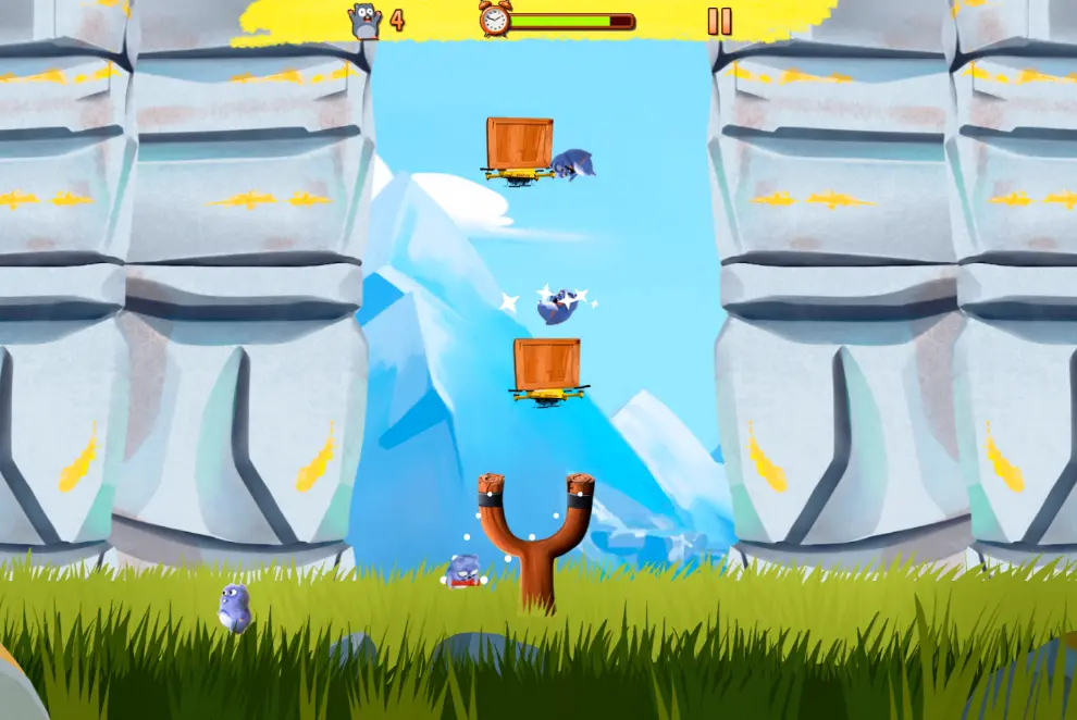 Grizzy and the Lemmings: Lemmings Sling