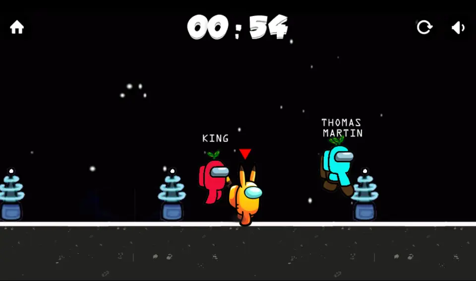 Among Us Space Run.io