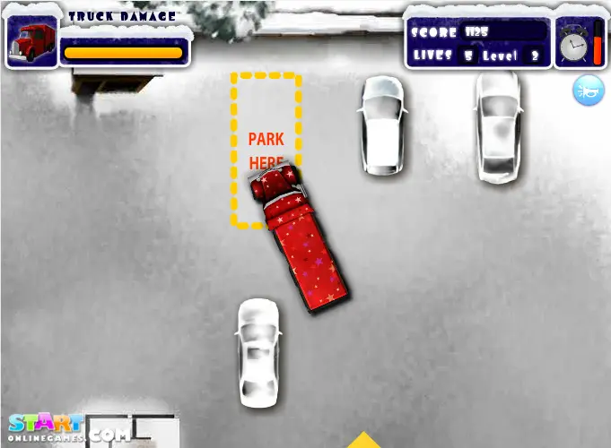 Xmas Truck Parking