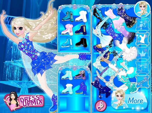 Elsa Ice Skating Dance