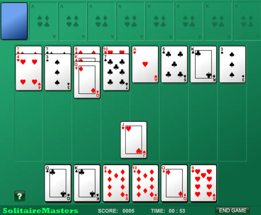 Algerian Patience Solitaire