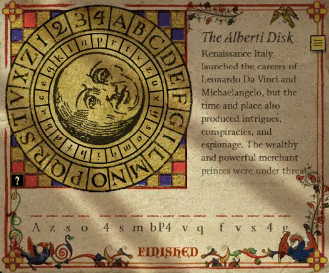 The Alberti Disk
