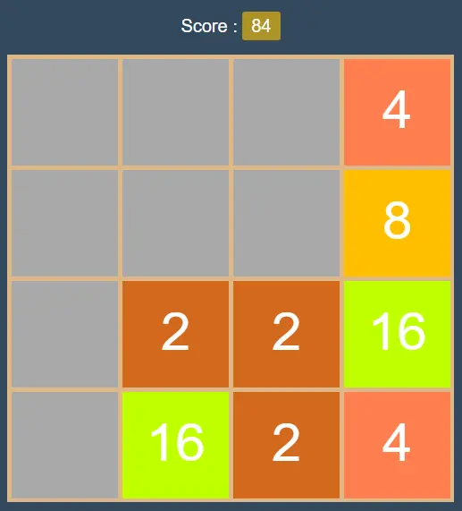 2048 Game