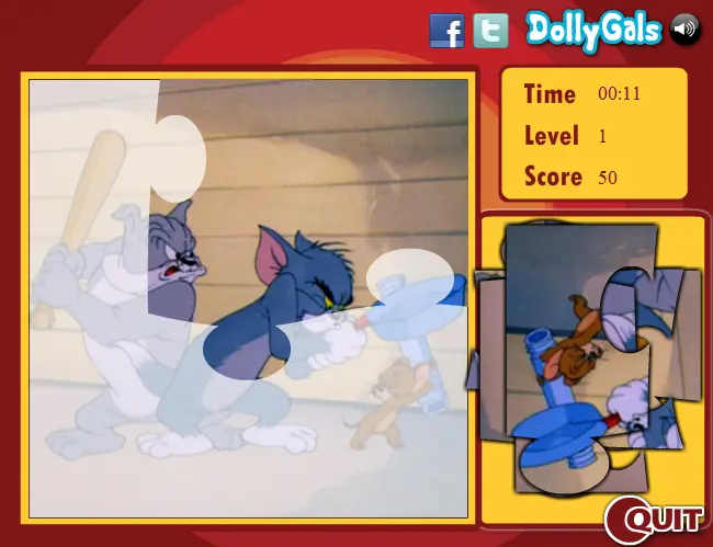 Tom and Jerry - Puzzle Book