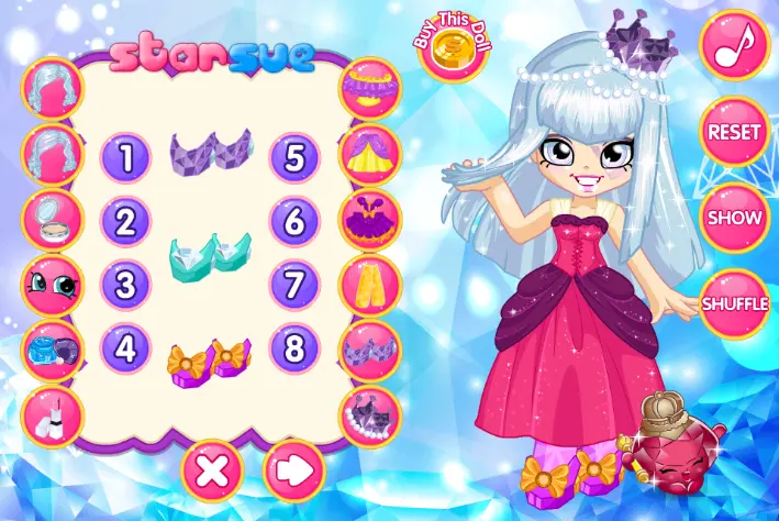 Shopkins Shoppies Gemma Stone