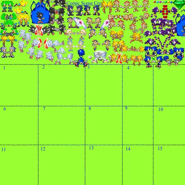 Sonic Scene Maker: Comic