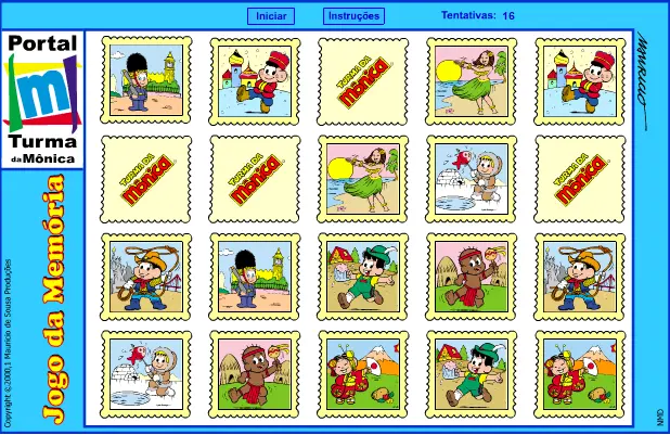 Turma da Mônica: Jogo da Memória