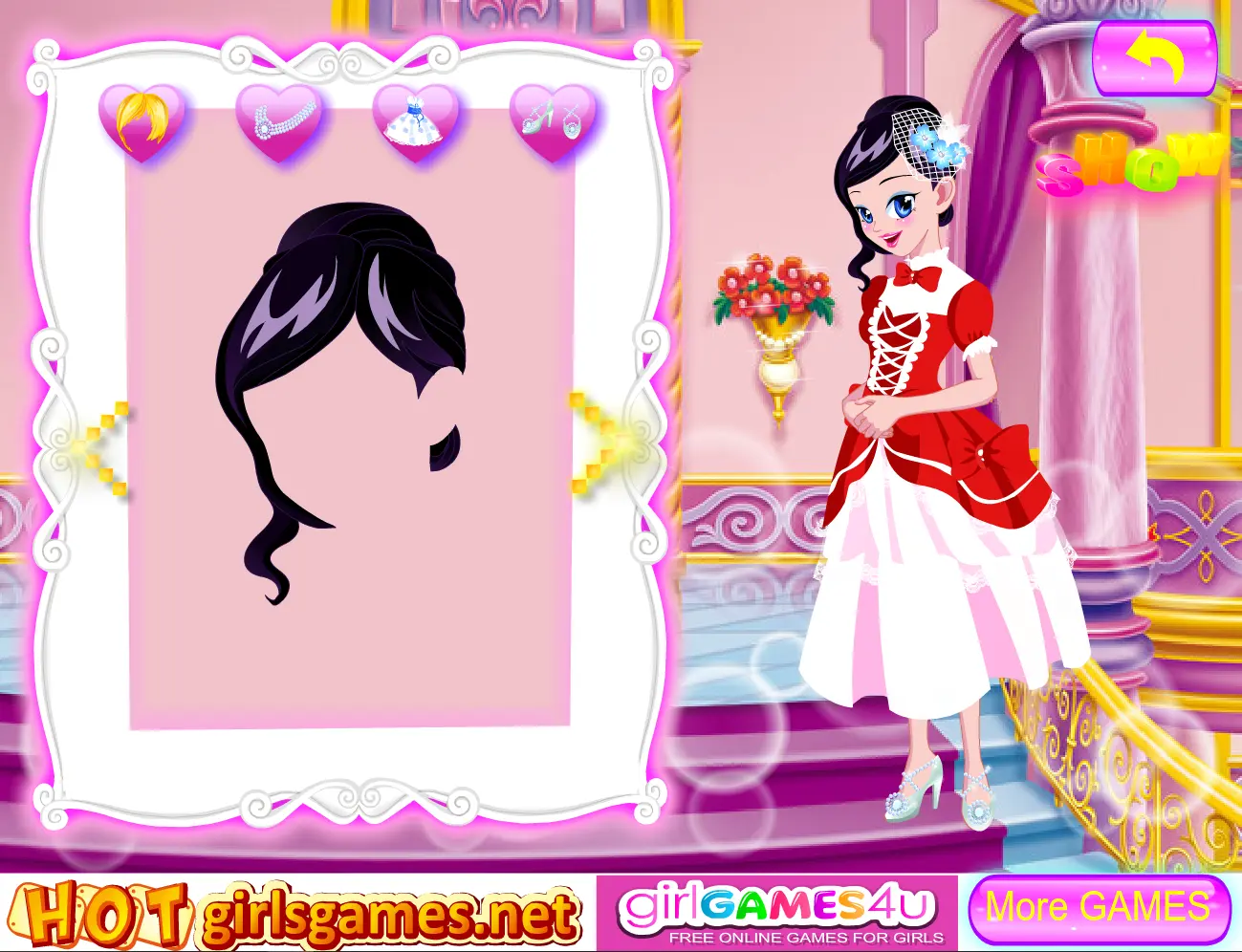 Gorgeous Royal Princess Dress Up