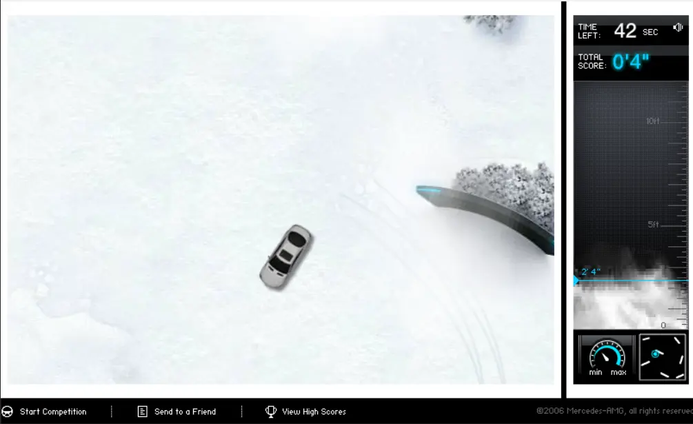 AMG Wintersporting: Drift Competition