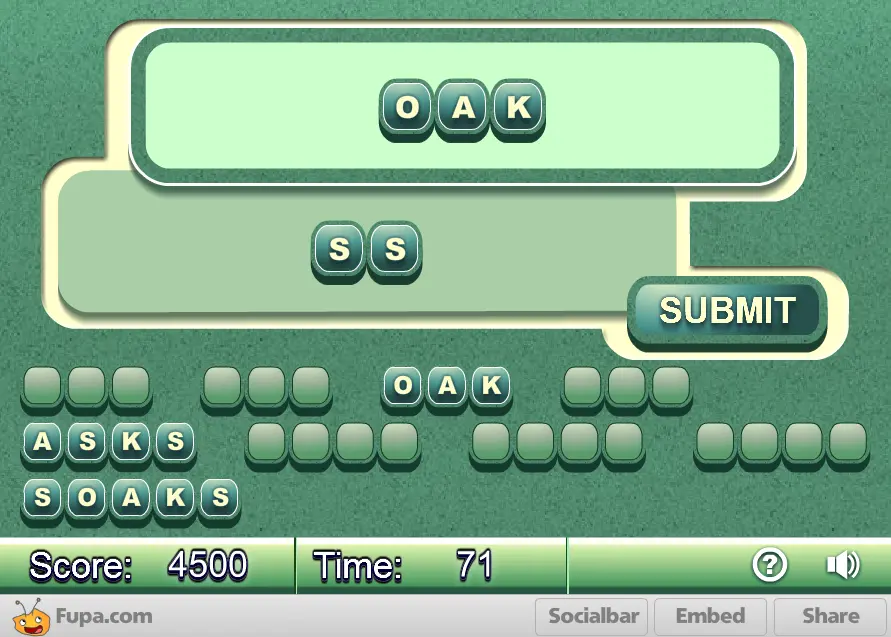 Word Scramble II