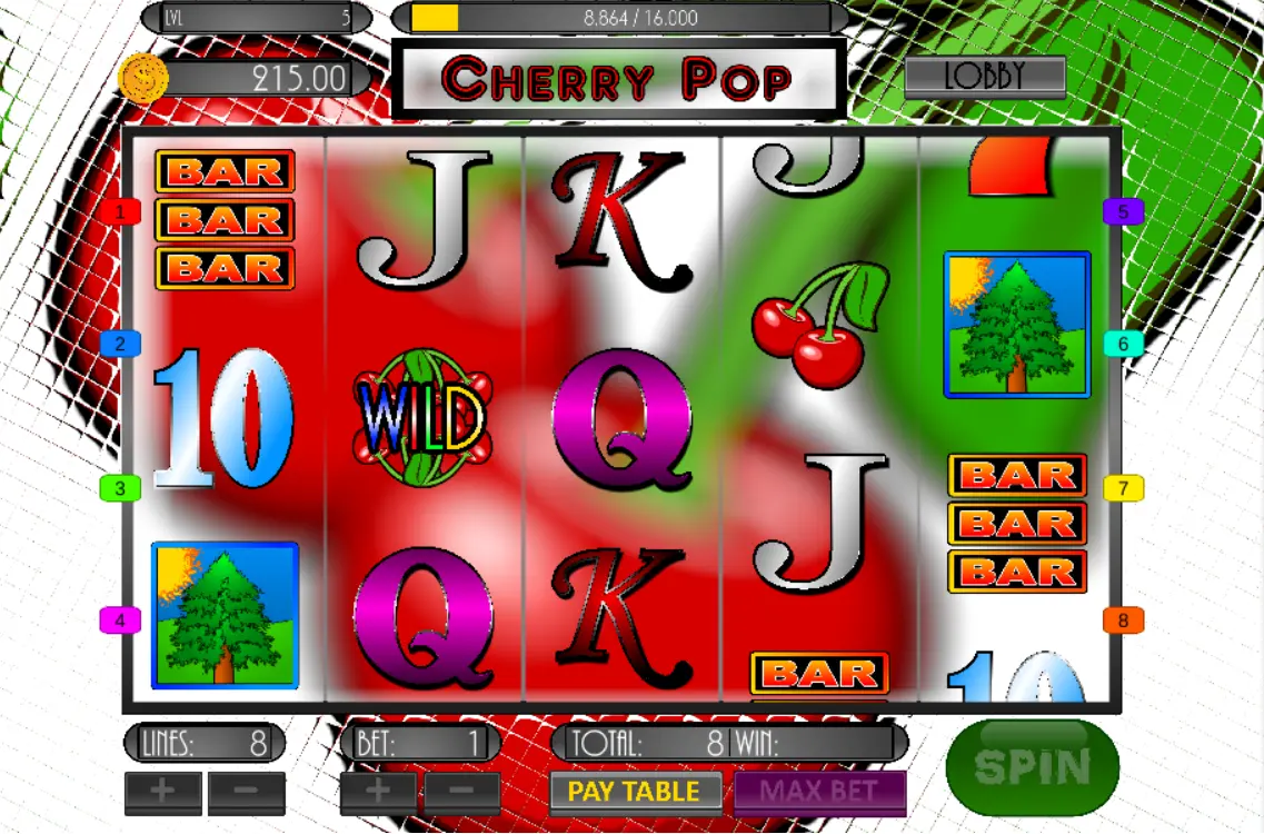 Multi Line Slot Machine