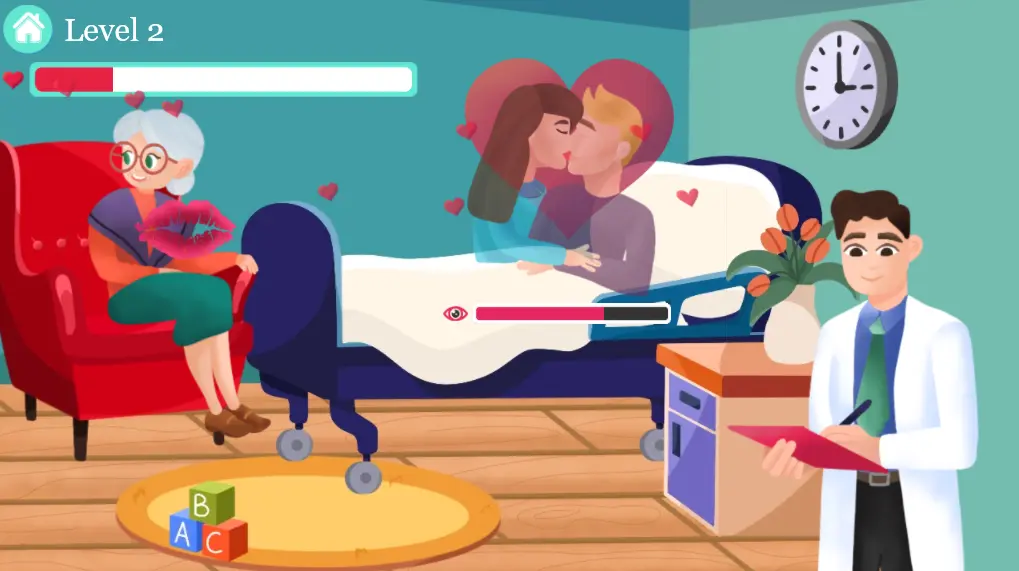 Hospital Kissing