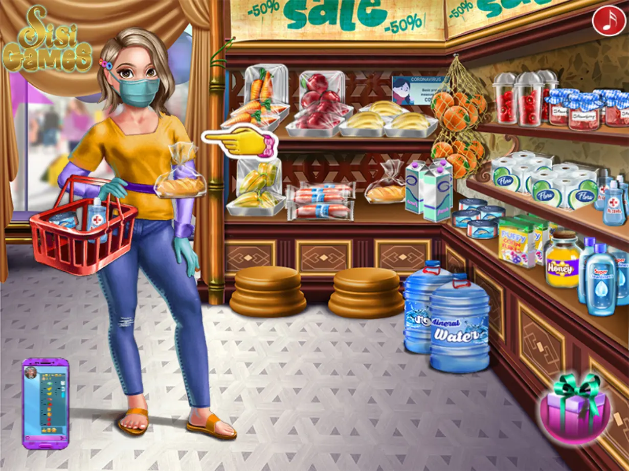 Maria Coronavirus Shopping