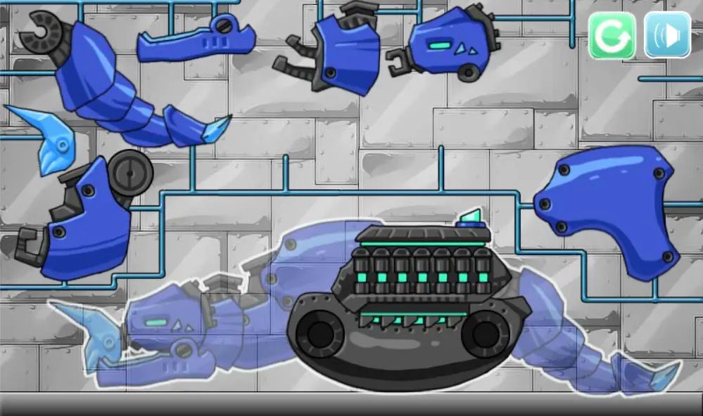 Combine! Dino Robot - Tricera Blue