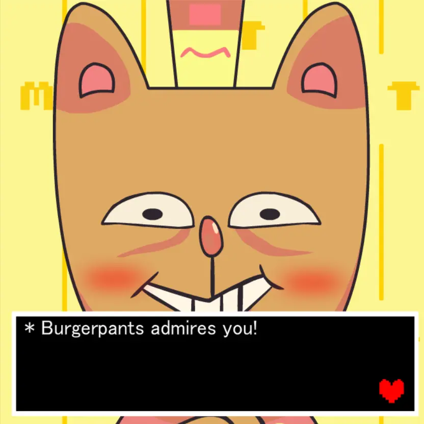 INTERACTIVE BURGERPANTS -Short-