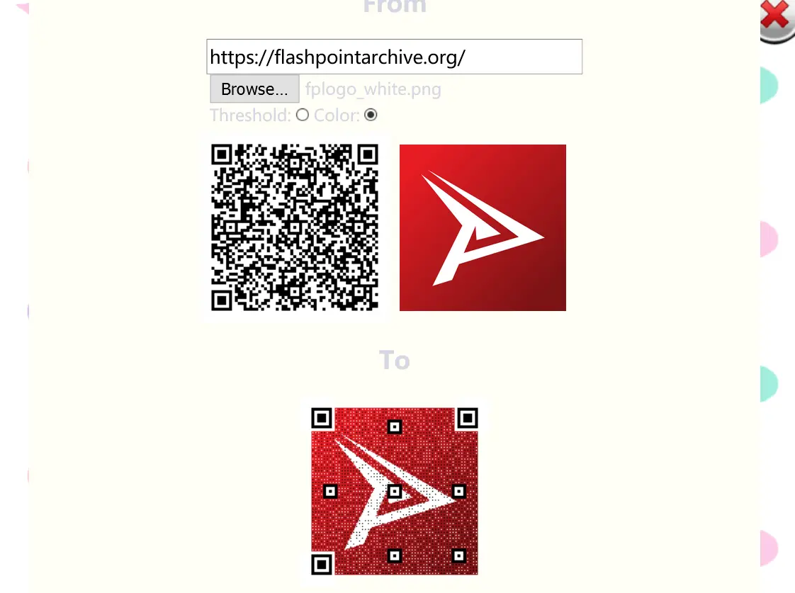 qr code產生器logo