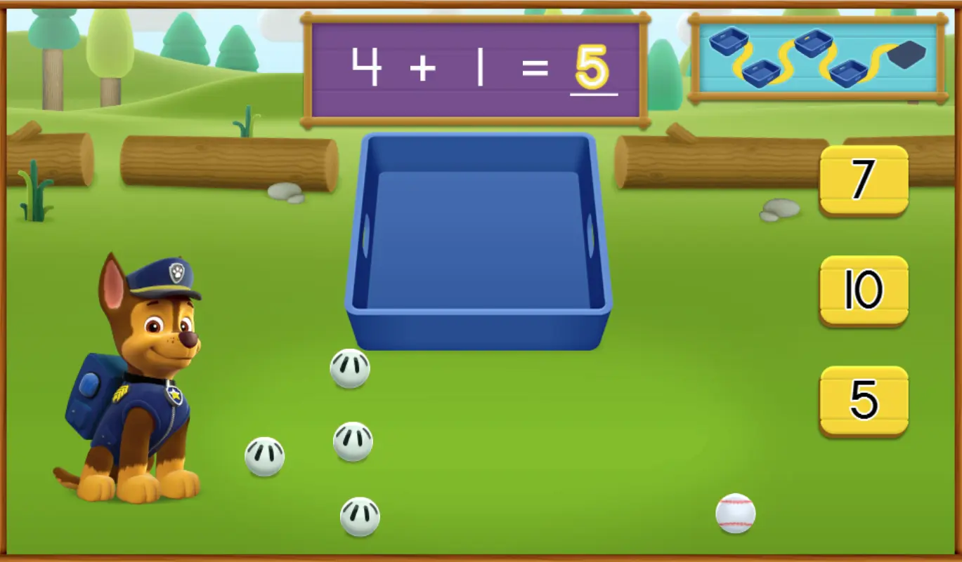 Nick Jr. Camp Count & Play