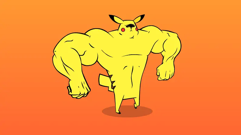 Pikachu goes for a walk