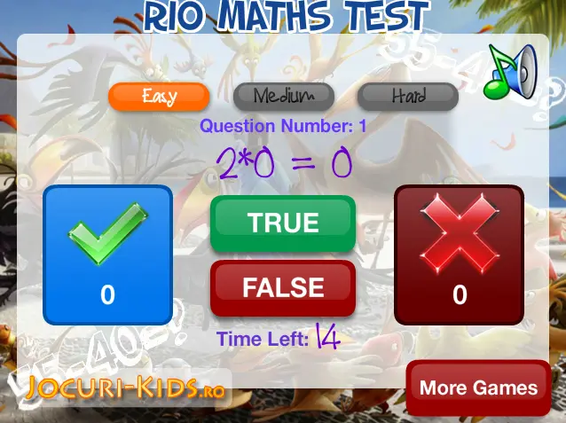 Rio Maths Test