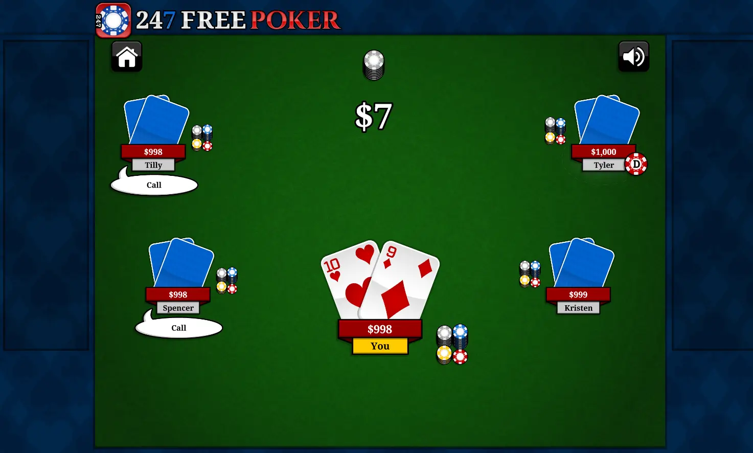 247 Free Poker