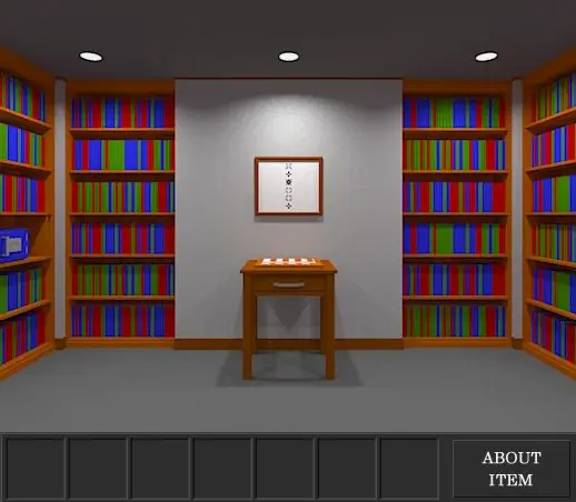 Escape from the Room Surrounded by Bookshelves