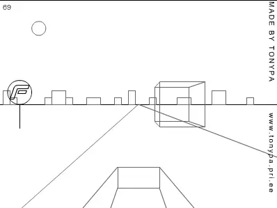 3D Wireframe Highway
