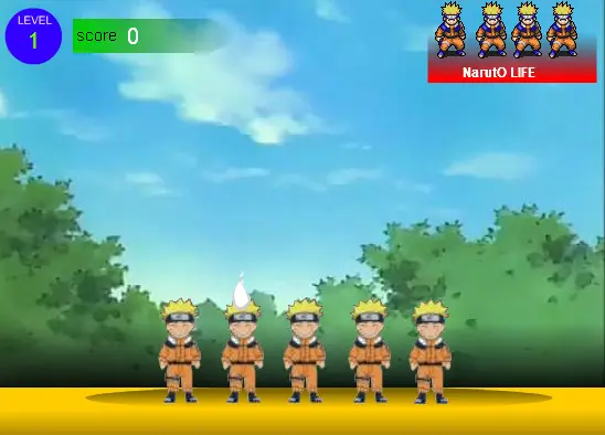 Naruto Kage Bunshunno Jutsu