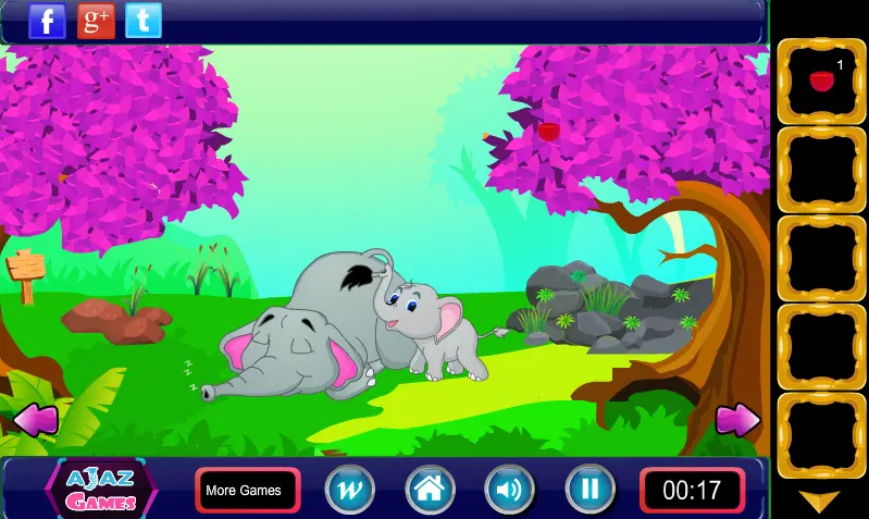 Escape the Elephant Calf