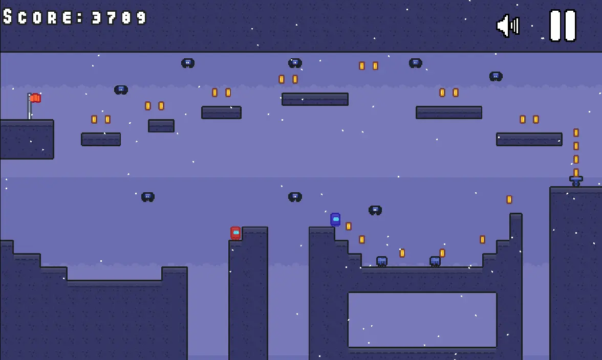 Pixel Us: Red and Blue