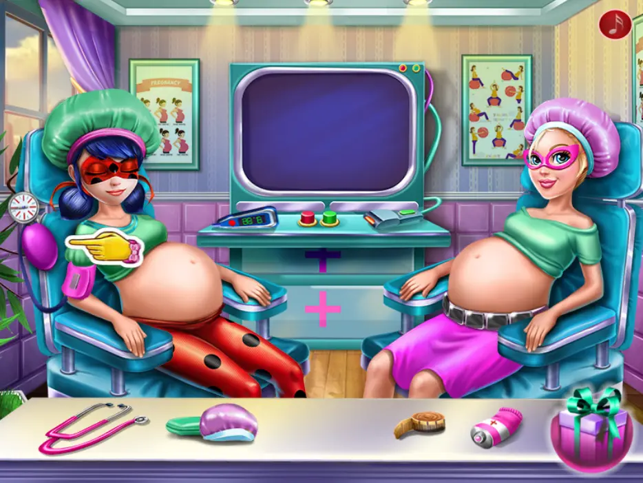 Hero BFFs Pregnant Checkup