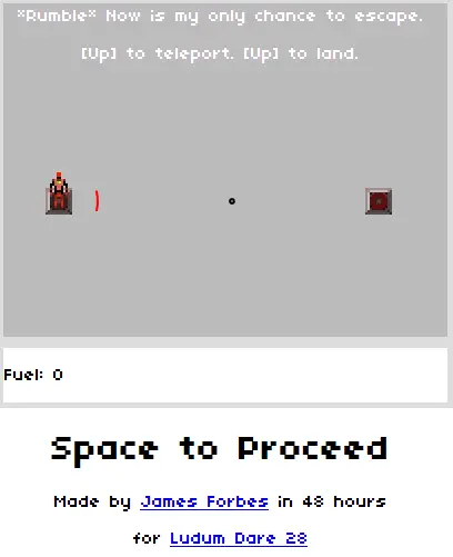 Space to Proceed