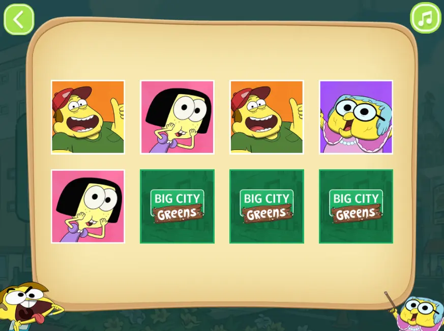 Big City Greens Memory Mania