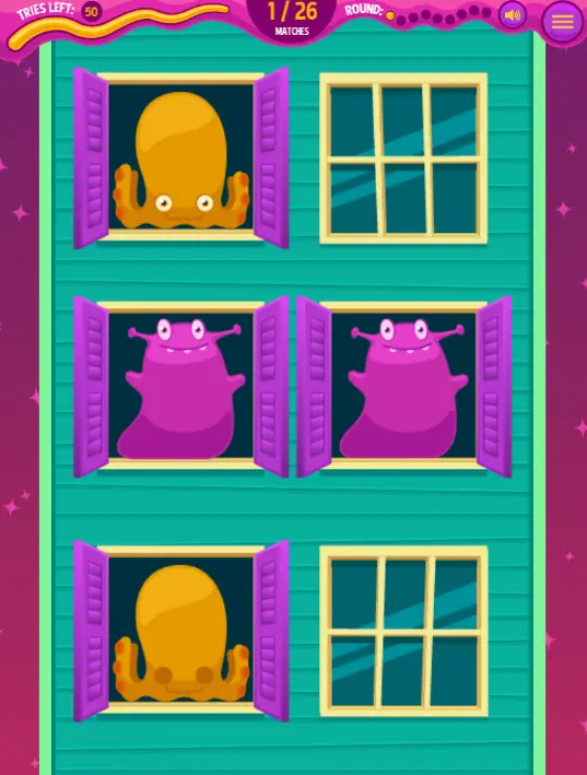 Monster Mansion Match: Monsters