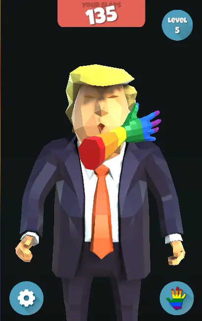 Fake Slap! A Trump Game