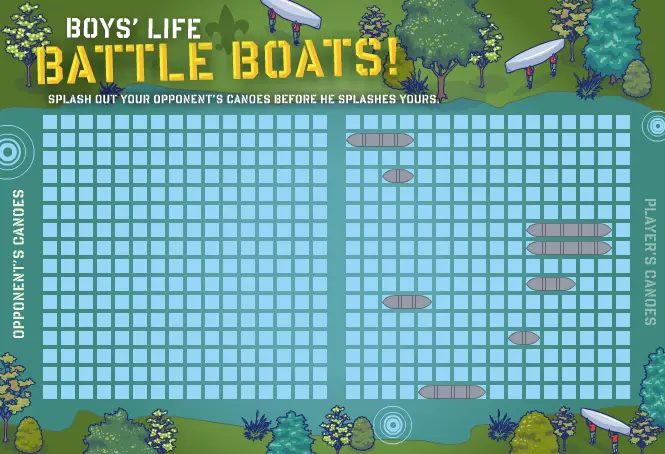 Boys' Life Battle Boats!