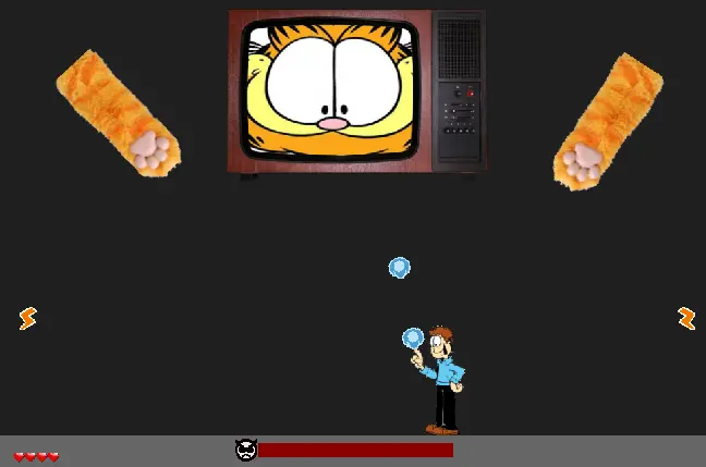 Garfield! You bad cat!!