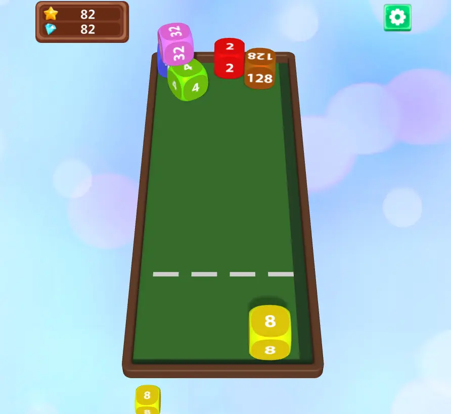 2048 Dices 3D