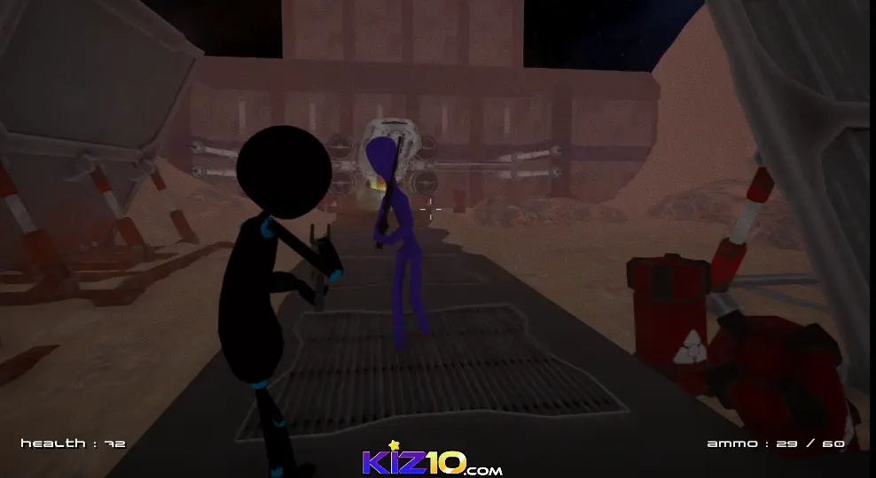 Stickman Armed Assassin: Cold Space