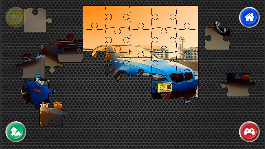 German Fastest Cars Jigsaw