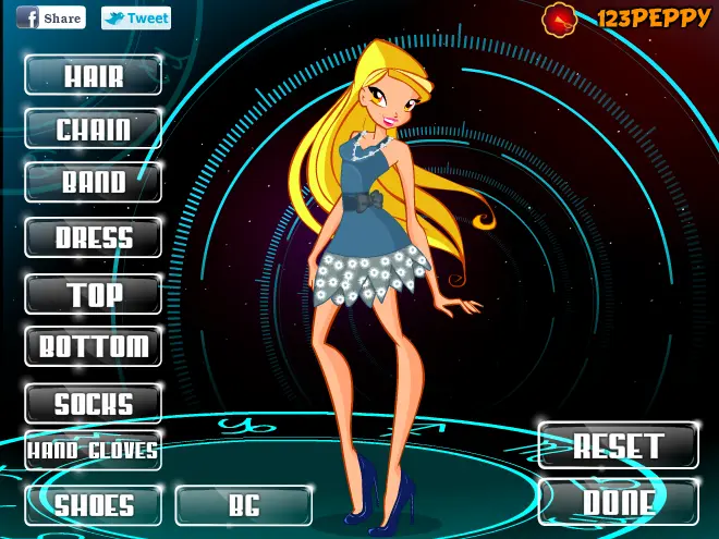 Winx Beauty Dress Up