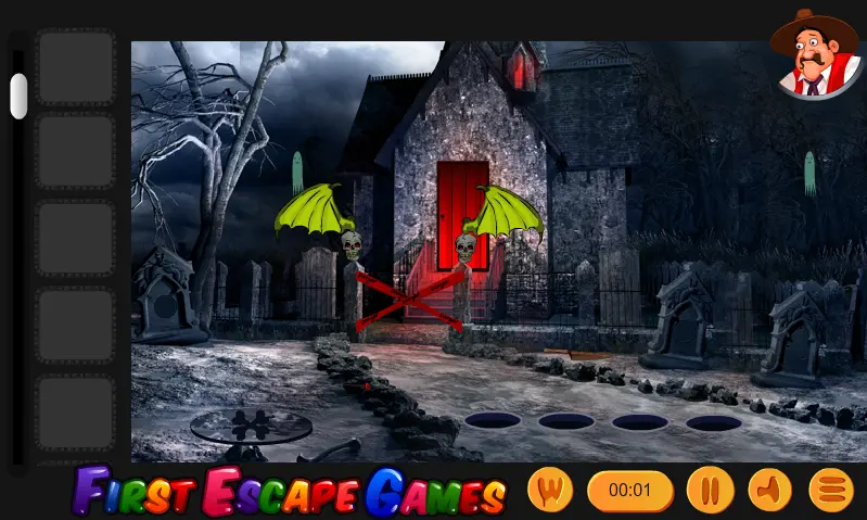 Haunted Gothic Graveyard Escape